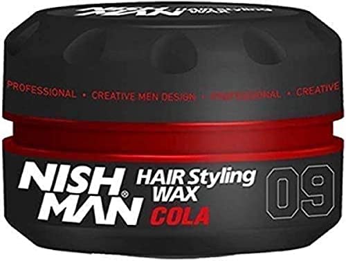 NISHMAN Hair Styling Gel Wax 09 Cola 150ml